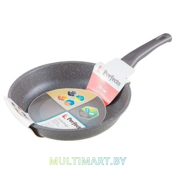 Сковорода Perfecto Linea Grey 26 см 55-260111